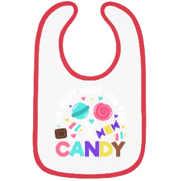 Discover Halloween Candy Trick or Treat Party quote Bibs