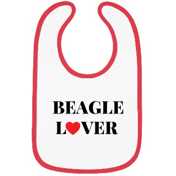 Discover Beagle Lover hippie Bibs