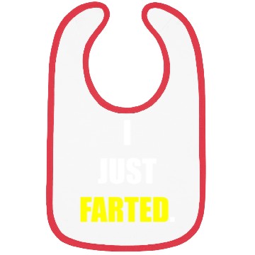 Discover I JUST FARTED green Bibs