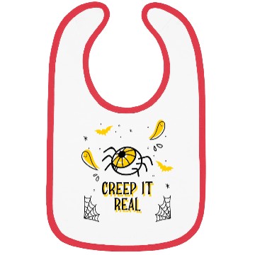 Discover Creep It Real Design Bibs