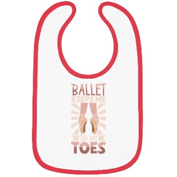 Discover Ballet Ballerina Dance Dancer Dancing Ballet Gift Bibs