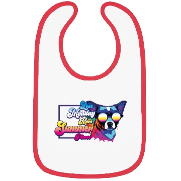 Discover Less Monday, More Summer | Beach Party Dog Lovers Bibs