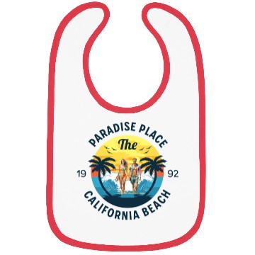Discover Paradise Place: California Beach Bibs