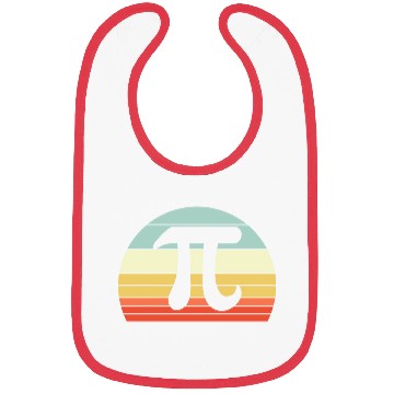 Discover Funny Pi Day Vintage Nerd Geek Pie 3.14 Bibs