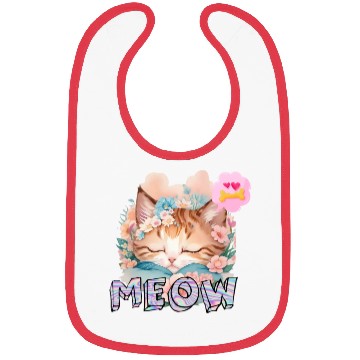 Discover Cat lover design Bibs
