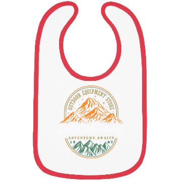 Discover The mountains call hiking rock climbing Bibs