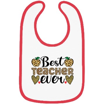 Discover Best Teacher Ever Bibs