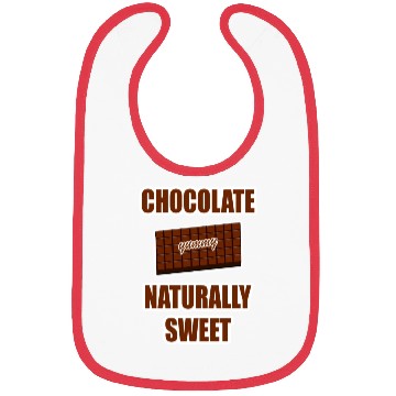 Discover Chocolate Naturally Sweet Bar Bibs