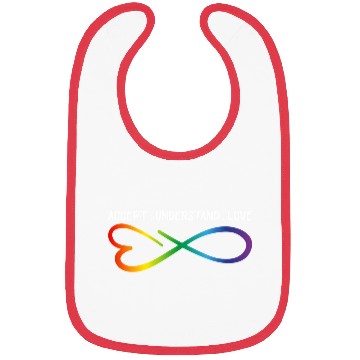 Discover Accept Understand Love Neurodiversity Infinity Aut Bibs