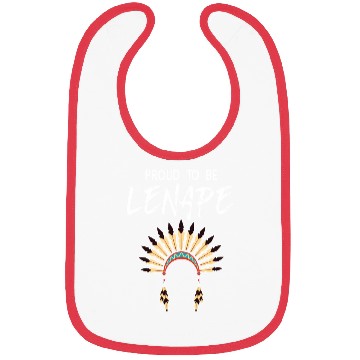 Discover Proud To Be Lenape Delaware Native American Pride Bibs