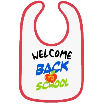Discover Welcome Back To School Bibs