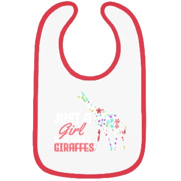 Discover Giraffes Giraffe Lover Bibs