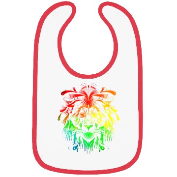 Discover Geometrical Lion Bibs