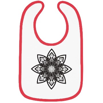 Discover Mandala Flower Bibs