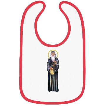 Discover St. Moses the black. Martyr of Coptic church. Bibs