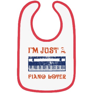 Discover Piano Lover Bibs