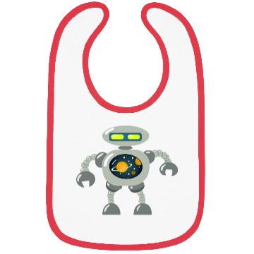 Discover Space Robot Bibs