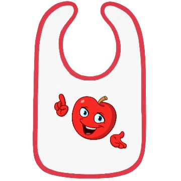 Discover Apple Making A Point Bibs
