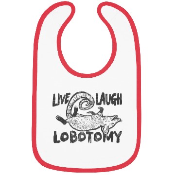 Discover Live Laugh Lobotomy Opossum Bibs