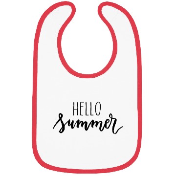 Discover Hello Summer Bibs