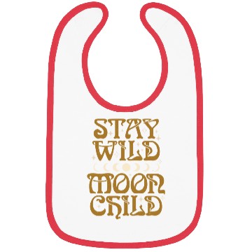 Discover Stay Wild Moon Child Bibs
