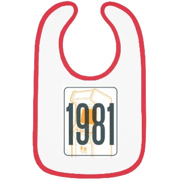 Discover Retro 1981 Bibs