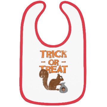 Discover Trick Or Treat Squirrel Bibs
