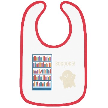 Discover Booooks green Bibs