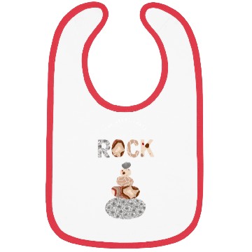 Discover Great Lakes Rock Colored Rock Stack Petoskey Stone Bibs