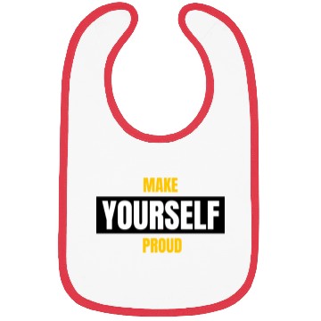 Discover Make Yourself Proud green Bibs
