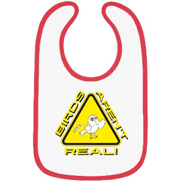 Discover Birds Aren t Real Robot Alert Sign Bibs