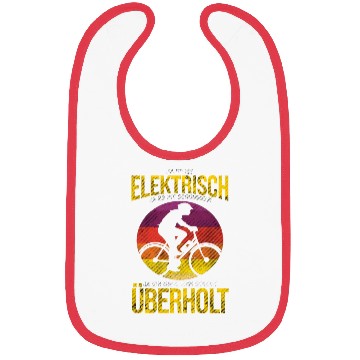 Discover Yes It Is Electric E Biker Retro Cyclist Gift Bibs