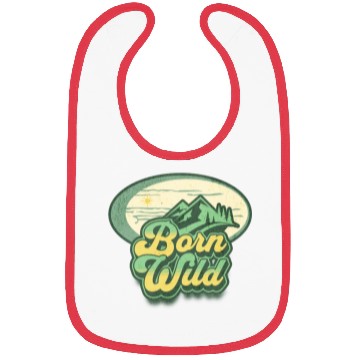 Discover born wild; nature; wilderness; Bibs