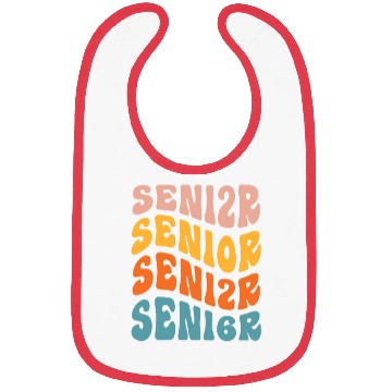Discover Retro Senior 2026 Graduation Class Of 2026 Back Bibs