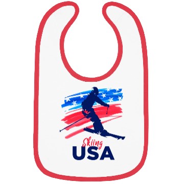 Discover Skiing Usa Support The Team Usa Flag Ski Winter Bibs