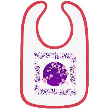 Discover Cherry Blossom Bibs, Aesthetic Vaporwave Sakura