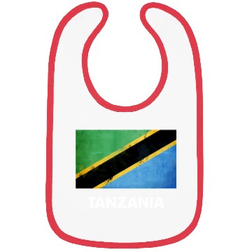 Discover Tanzania Flag Tanzanian Bibs