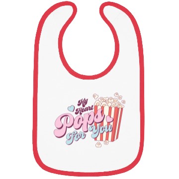 Discover Retro Valentine nostalgia Bibs