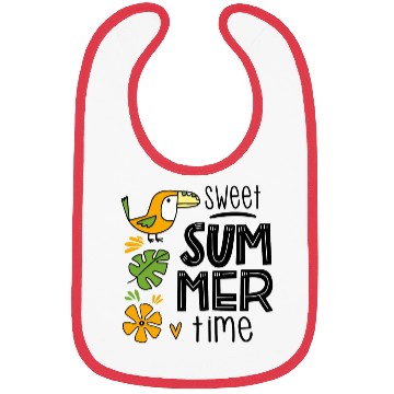 Discover Sweet Summer Time Bibs