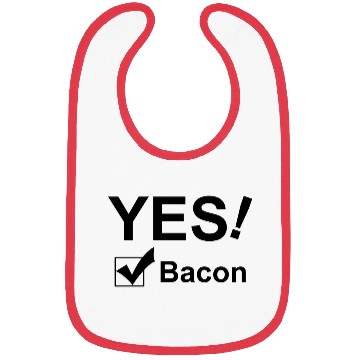 Discover Yes Bacon Bibs