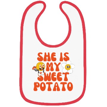 Discover she is my sweet potato Bibs