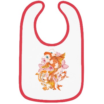 Discover Cherry Blossom Nishikigoi Gift Sakura Koi Carp Bibs