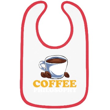 Discover Coffee Philosophy Teacher Poetry Science Coffee Bibs