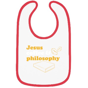 Discover Philosophy Jesus Teacher Science Book Coffee Bibs