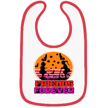 Discover Friends Forever Bibs