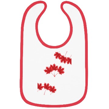 Discover Leaves Red,Leaves Bibs