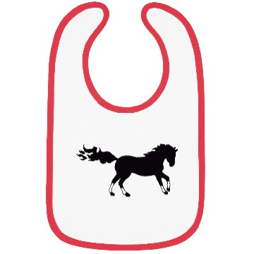 Discover running horse Bibs