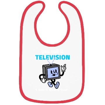 Discover TV Was My Mom and Dad Bibs