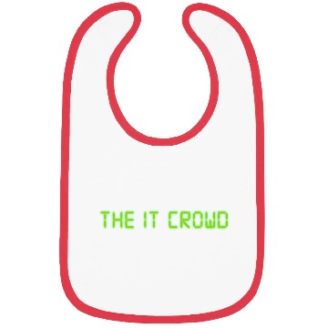 Discover The IT Crowd Green nature Bibs
