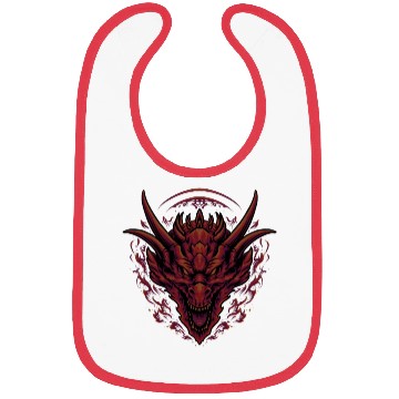Discover The green dragon Bibs
